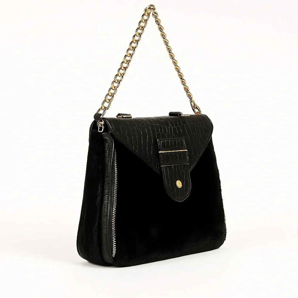 Rebecca Minkoff Collection Rabbit Fur Bag - Picture 4 of 16